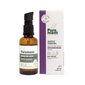 Aceite vegetal puro bayas de acai