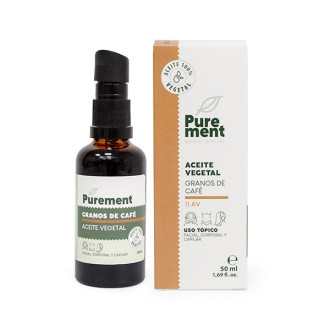 Aceite vegetal puro de café