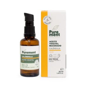Aceite vegetal puro de caléndula