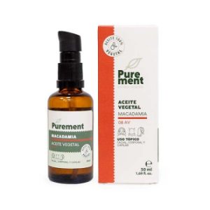 Aceite vegetal puro de macadamia