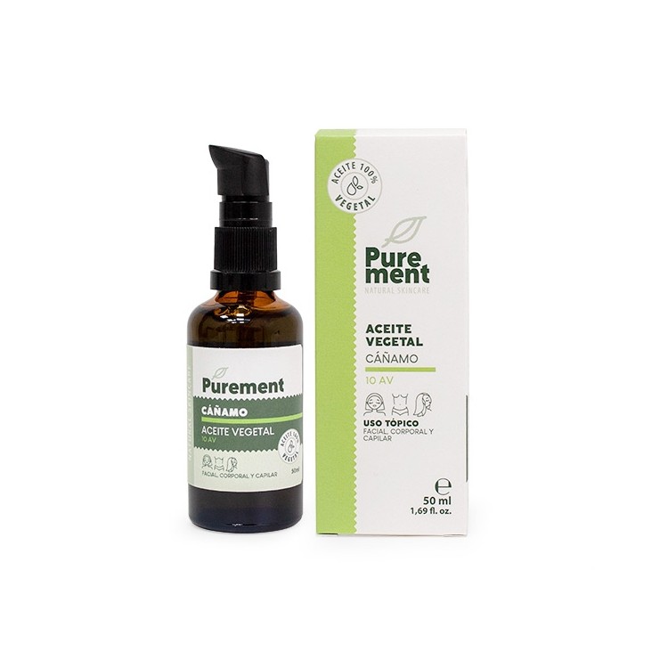 Aceite vegetal de cáñamo